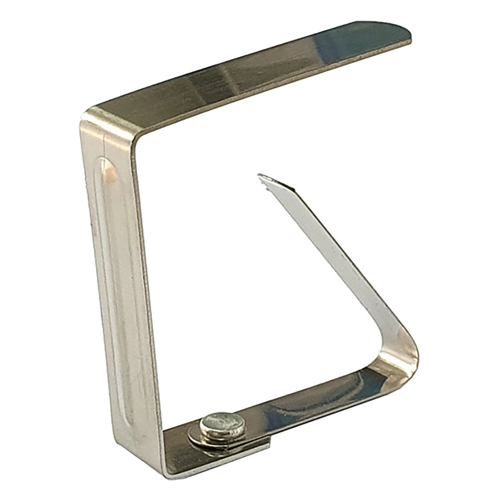FERMATOVAGLIA A MOLLA mm 60 x 65 inox- 30 pezzi  - BricoGo