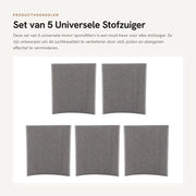 Filtro per aspirapolvere universale - filtro del motore - filtro a spugna - parti di ricambio - 5 pezzi - alta qualità