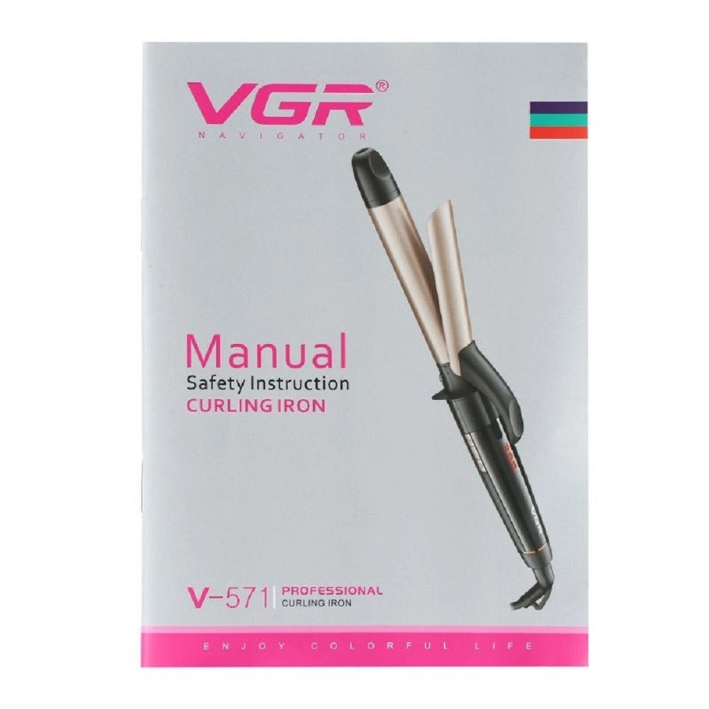 Trade Shop - Vgr V-571 Ferro Arricciacapelli Professionale 2 In 1 Parrucchiere -