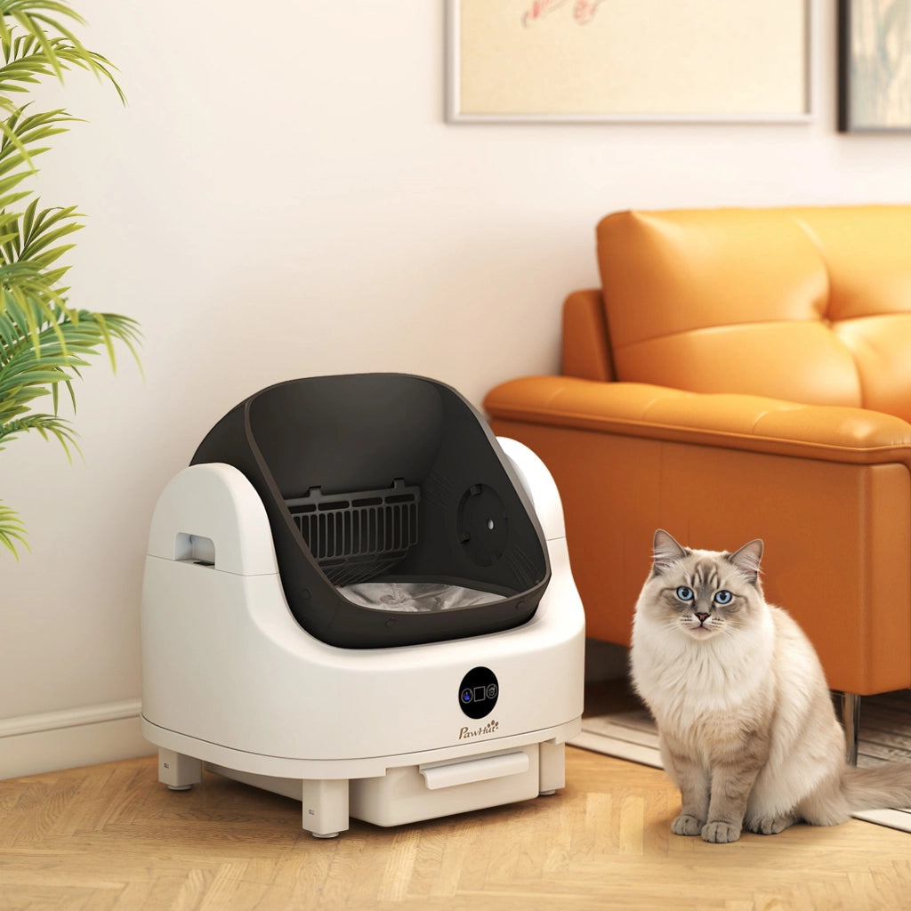 Lettiera per Gatti Autopulente ¨C Minimal ¨C Bianco