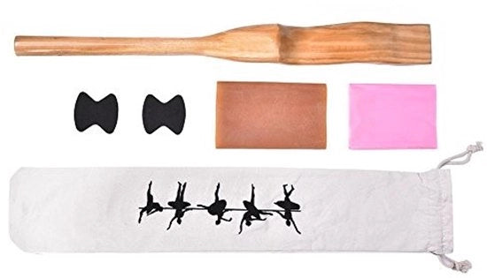 Sedia per Ballo e Yoga in Legno - Adatto per misura EU 30-45 - Dimensioni 72 x 7 x 3,5 cm - Ideale per Ballo e Yoga - Qualità Elevata - Peso Leggero 1018 g - Barra di Sostegno