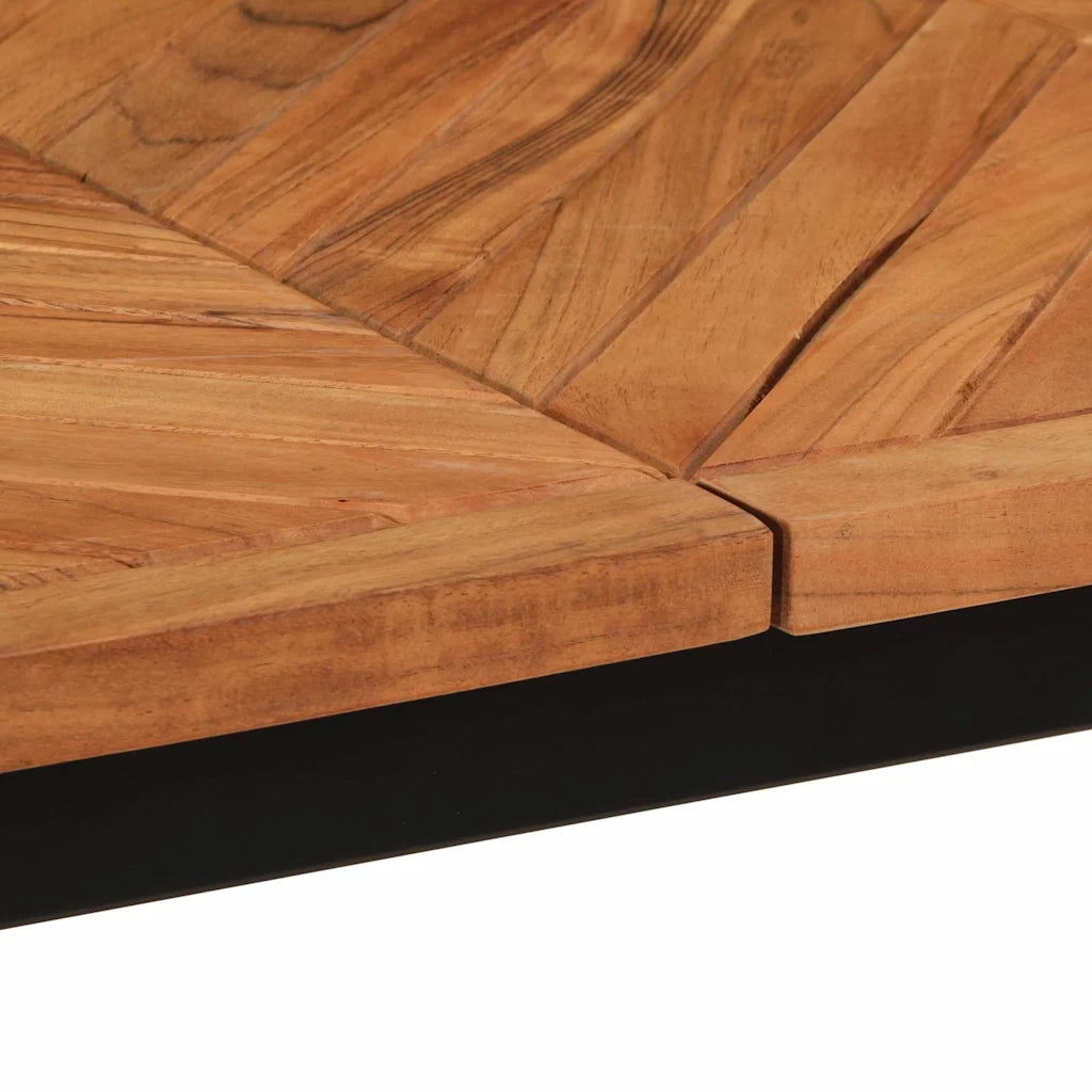 Tavolo da Pranzo 160x80x75 cm in Legno Massello di Acacia 373618
