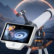 2K Telescopio Elettronico - Visore Digitale - 5 Pollici Schermo - Rilevamento Movimento - 4X Zoom - Adatto per Astronomia...