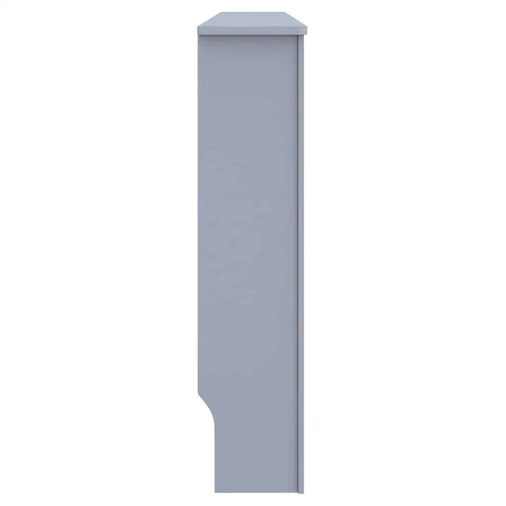 Copertura per radiatori 2 pcs Grigio 172 x 19 x 81,5cm 3403234