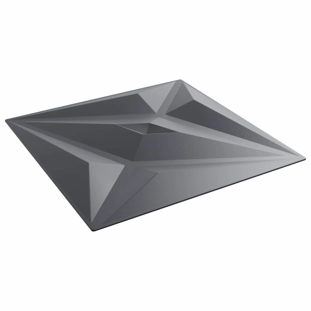 Pannelli da parete 24 pz 50 x 50 cm Grigio Stella Schiuma XPS 42046073