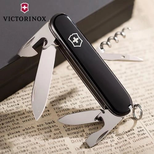 Victorinox Spartan Coltello multiuso Nero, Argento