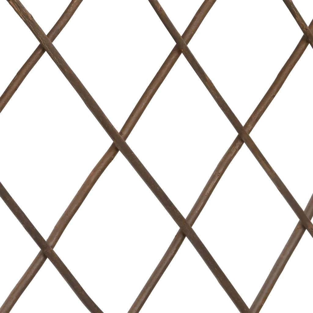 Recinzione a Traliccio in Salice 5 pz 180x120 cm cod mxl 7834