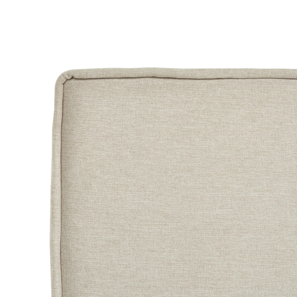 Divano letto king size UE con contenitore 160 x 200 cm Rivestimento beige con materasso a molle Bonell