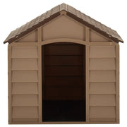 Cuccia per Cani Marrone 71x71,5x68 cm in PP CFW1397644