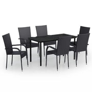 Set da pranzo da esterno nero da 7 pezzi 02_0013567