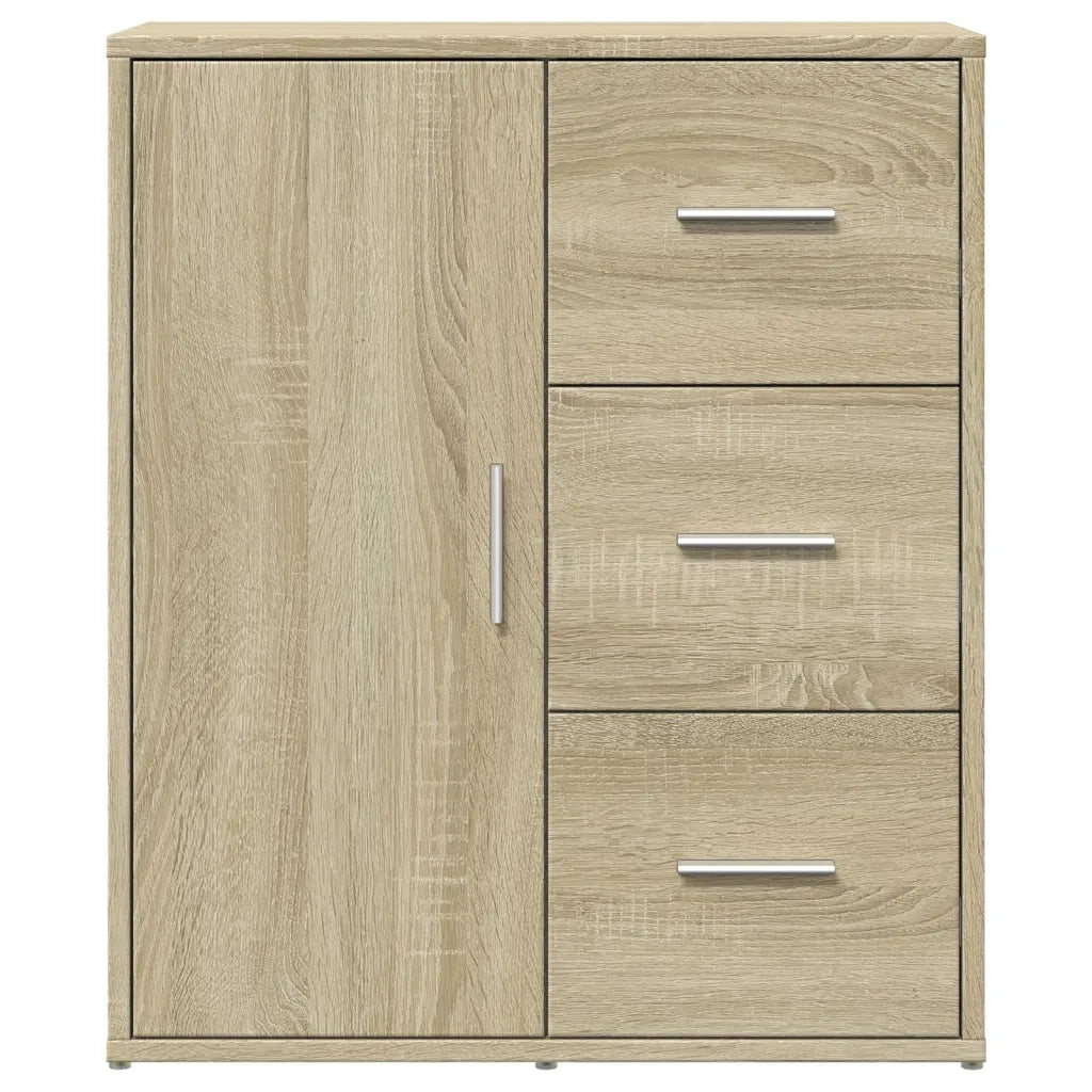 Credenze 2 pz Rovere Sonoma 60x31x70 cm in Legno Multistrato 3276555