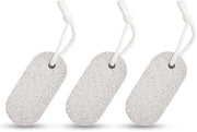 Set di pietre vulcaniche naturali per la cura dei piedi - 3 pezzi - Eeltverwijderaars - Peeling delicato - Progettazione ergonomico