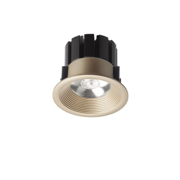 Faretto SHARM BASE da incasso oro perlato 230V LED 10W 24° 3000K