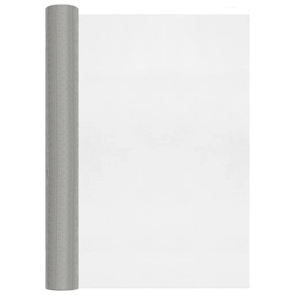 Recinzione in Rete in Acciaio Inossidabile 60x2000 cm Argento 150891