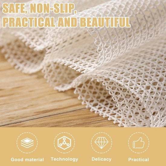 Matte antiscivolo 2 pezzi 150 x 200 cm - sottofondo lade auto pallet - prevenzione slittamento.