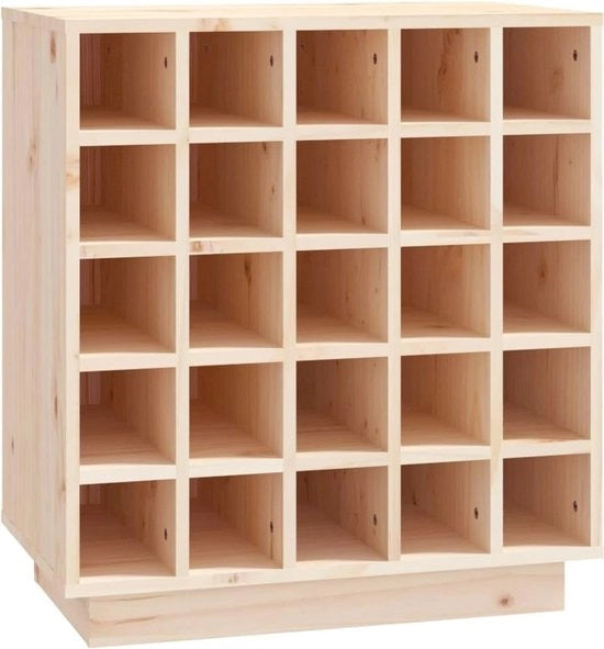 Cassettiere in Legno per la Conservazione del Vino - Mobili per Vino, Contenitore per Bottiglie, Bar del Vino