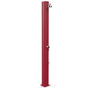 Doccia Solare Big Jolly 40 Litri In Alluminio Con Lavapiedi Colore Rossa Cv-A320/3027