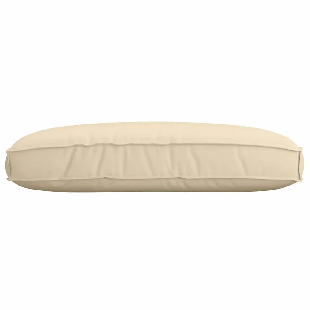 Cuscino Beige 120 x 80 x 12 cm Tessuto Oxford 42001571