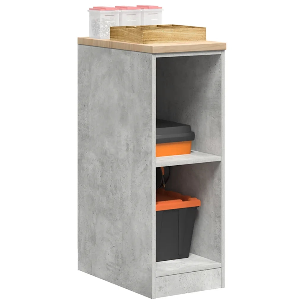 Armadietto da Garage Grigio cemento 30x51x85 cm CFW8475340