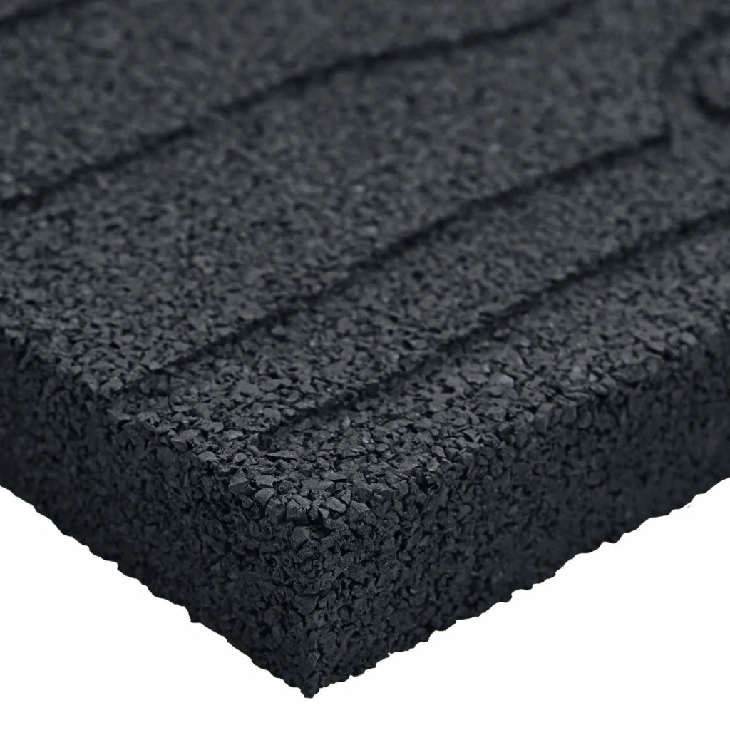 Pietra da Passo 6 pcs Nero 60,5 x 25 x 2 cm Gomma 42030078