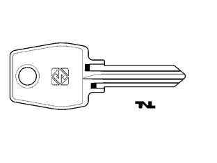 CHIAVI PER CILINDRI EURO LOCKS 10 SPINE PICCOLE EU1R- - EU1R SX - 10 pezzi SILCA