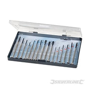 Cacciaviti Silverline di precisione per gioiellieria set 16 pz in acciaio