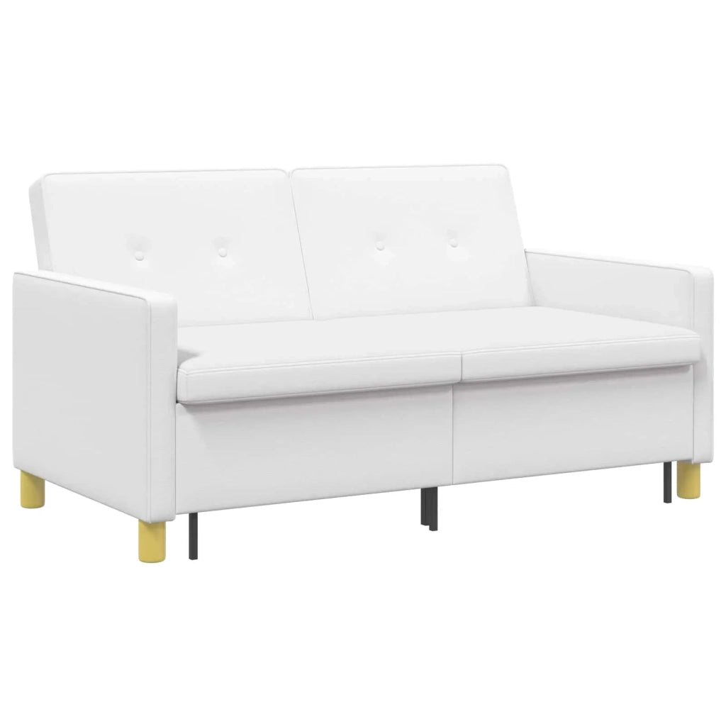Divano letto | Sof¨¤ letto | Letto singolo Estraibile Bianco Tessuto