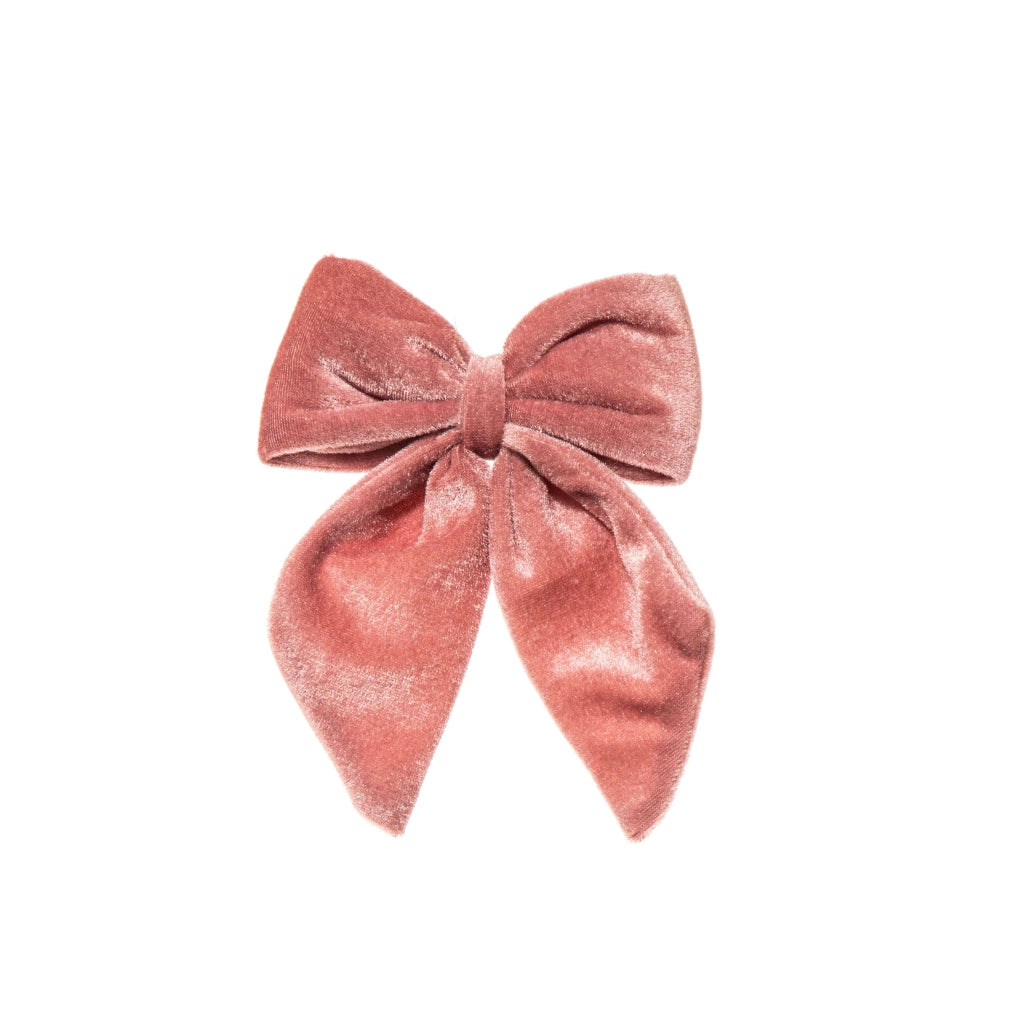 FIOCCO VELLUTO CM.13,5x10 Rosa