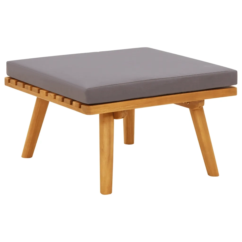 Set Divani da Giardino 9 pz con Cuscini in Massello di Acacia 3087018