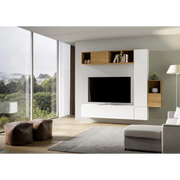 Composizione Parete Soggiorno A49 L.254 H.214 P.39,2