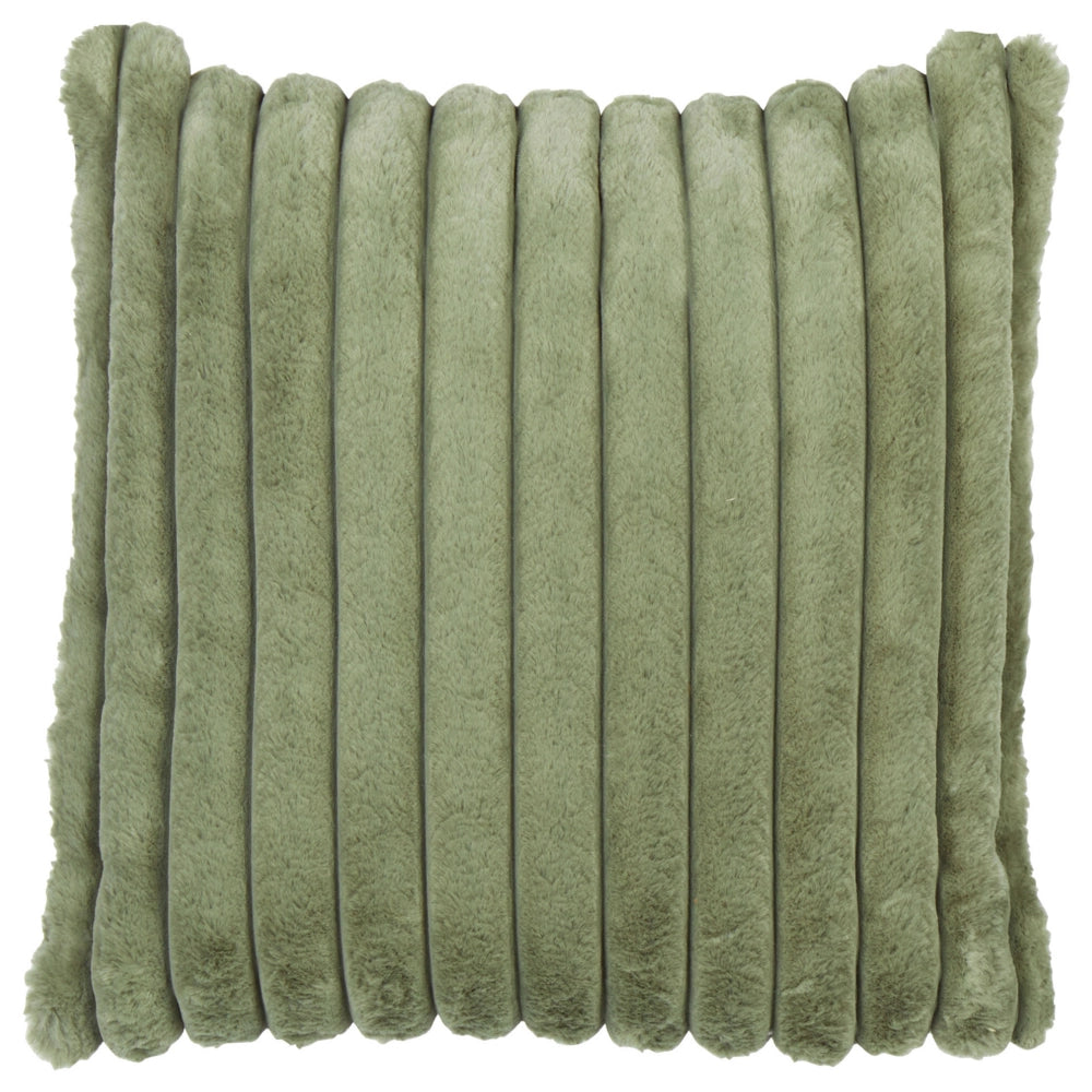 Set di 2 cuscini tessuto verde 45 x 45 cm camera da letto soggiorno