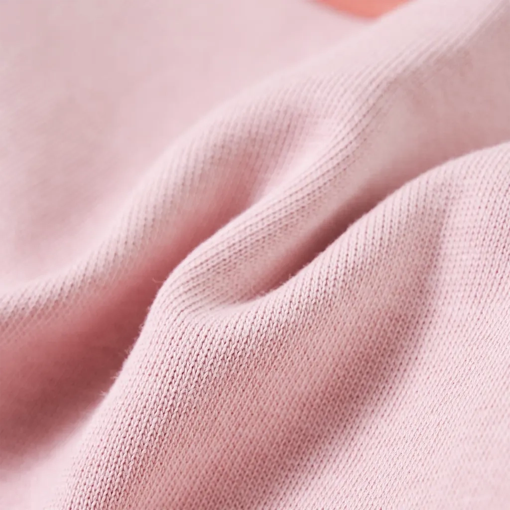 Felpa da Bambina Color Block Rosa 128 14387