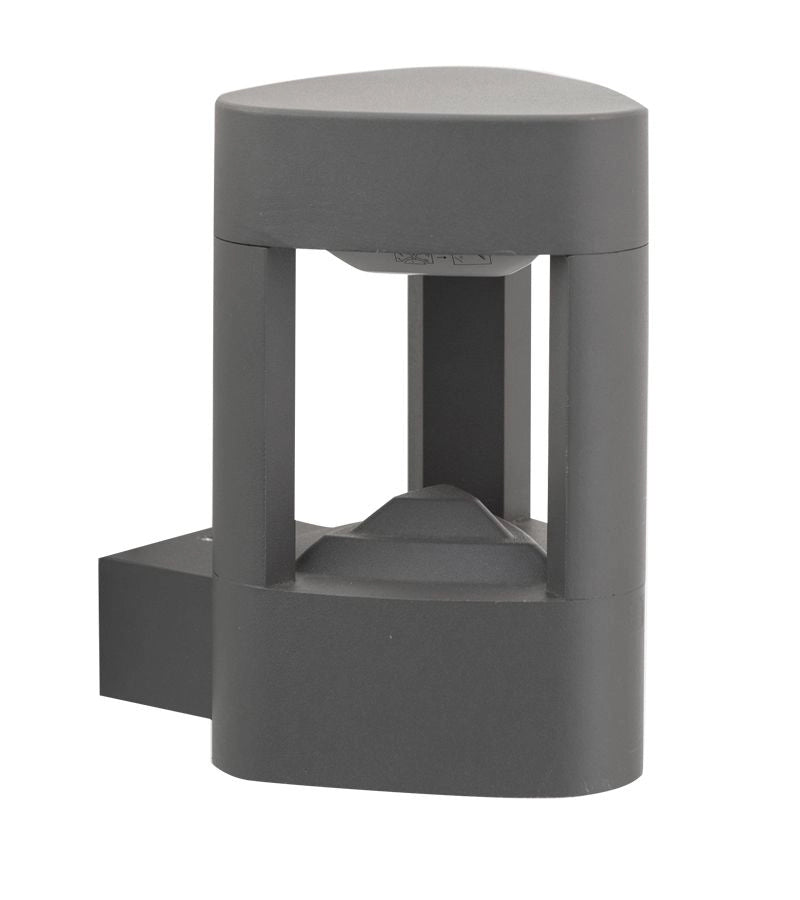 Applique esterna 20x12,5 GX53 grigio scuro IP54 SU-MA