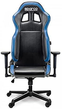 Poltrona ufficio Sparco Icon nero-azzurro