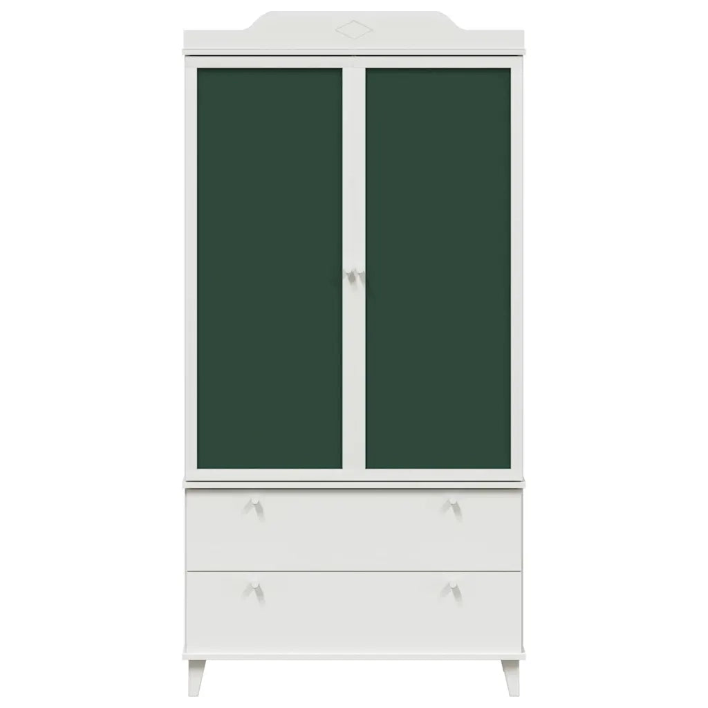 Armadio con Lavagna con cassetto ROROS Bianco 90 x 45 x 180 cm 42003036