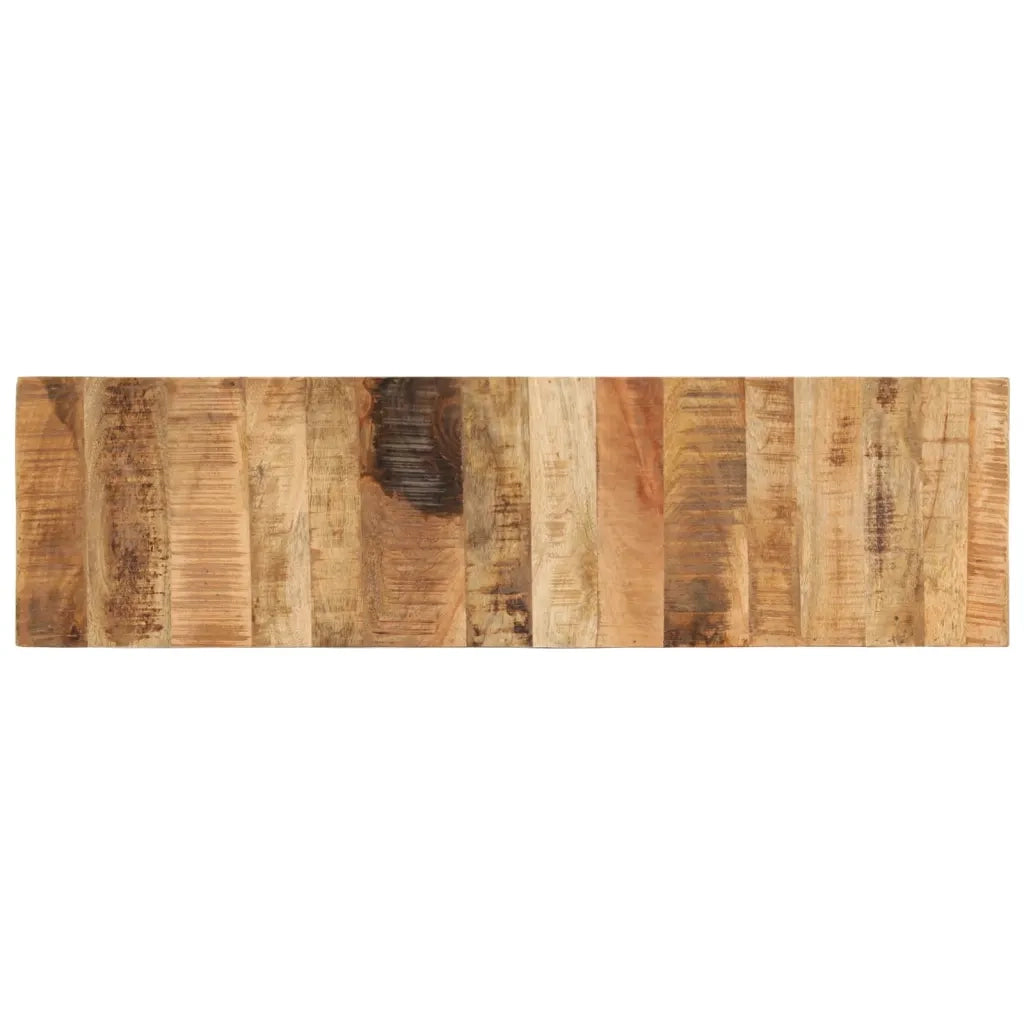 Mobile Porta TV 110x30x40 cm in Legno Massello di Mango 337843