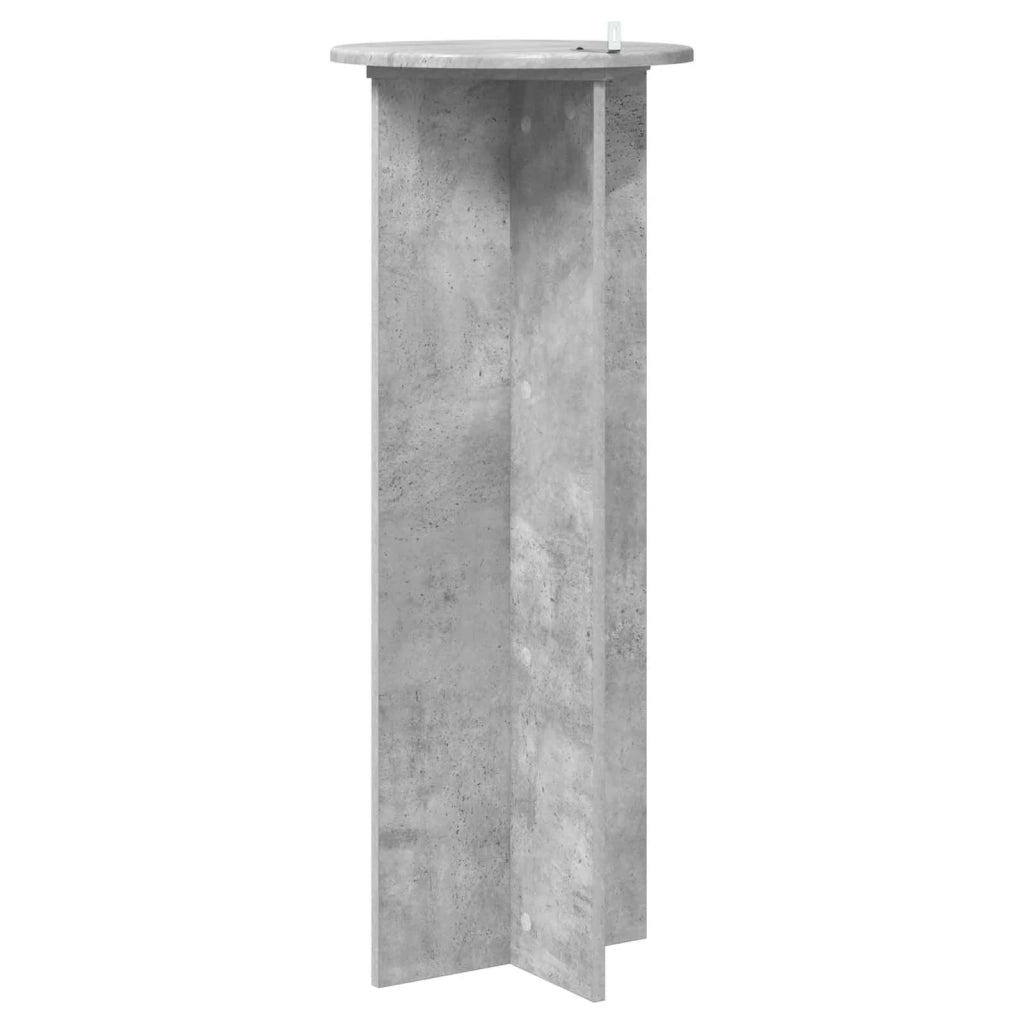 Supporto per piante 2 pcs Grigio Cemento Ø40 x 100 cm 899693