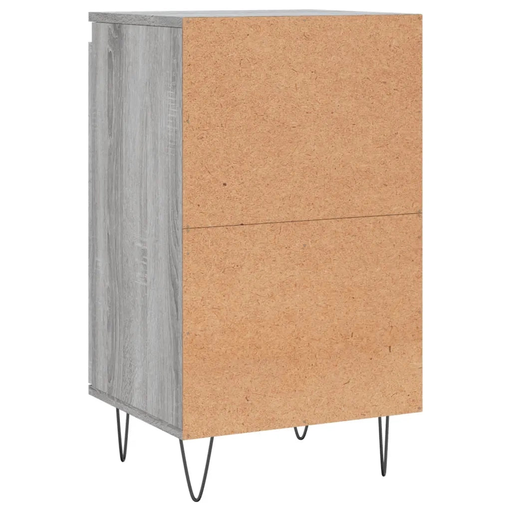 Credenze 2 pz Grigio Sonoma 40x35x70 cm in Legno Multistrato 831065