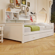 letto sofa in legno bianco 90 x 200 cm