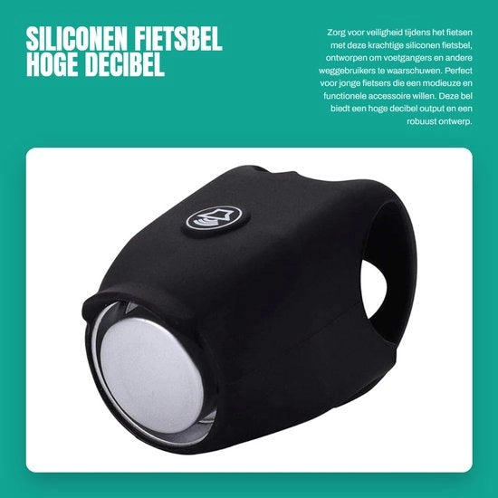 Sostituti di Silenzio per Bicicletta - 120 dB - Compatti e Portatili - Alta Qualità - Realizzati in Silicone