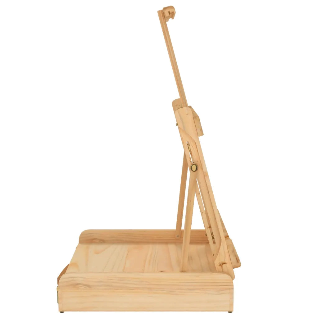 Cavalletto Tavolo Cassetto 41,5x37x12 cm Legno Massello Pino CFW7171494