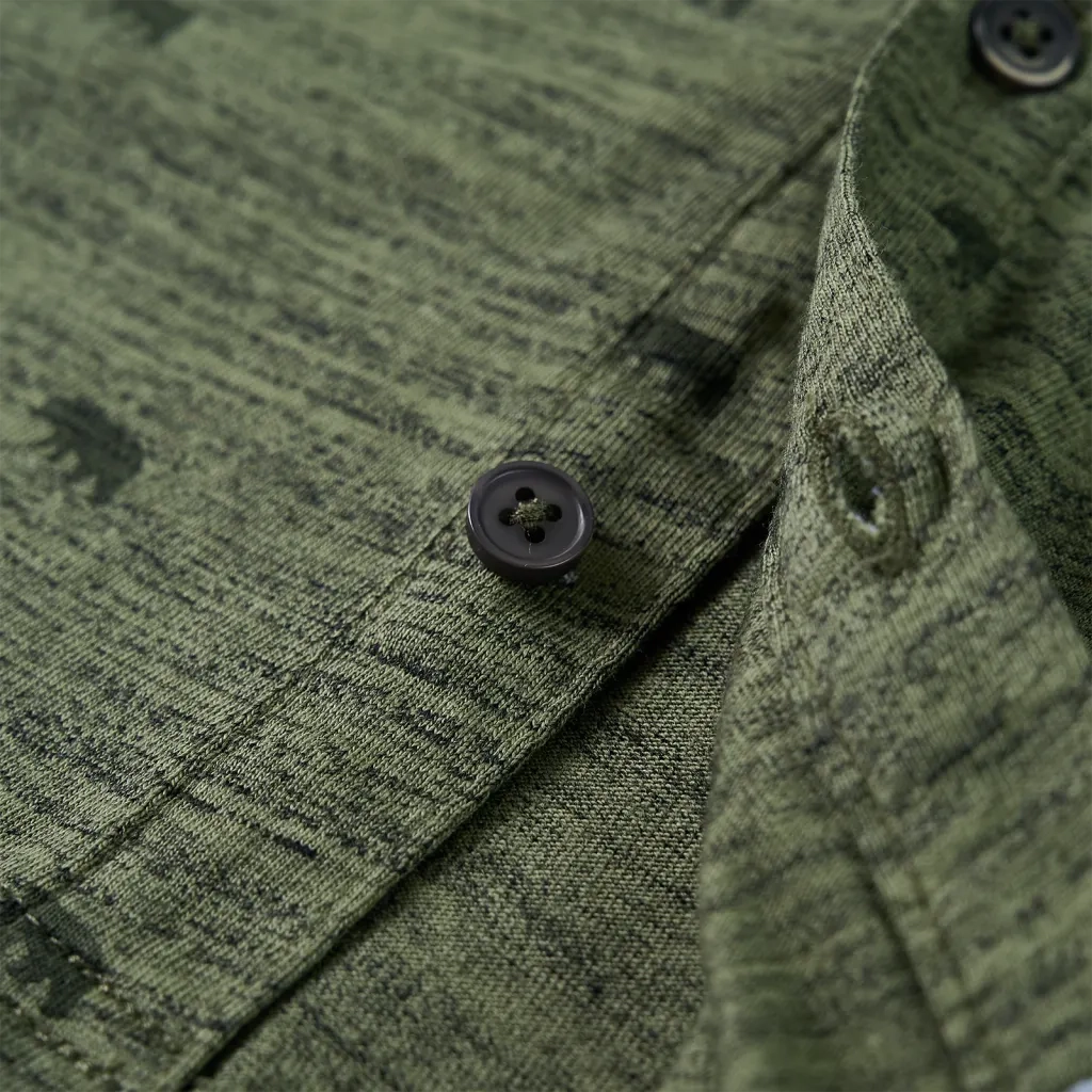 Camicia per Bambini Cachi MÃ©lange 104
