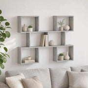 Scaffale da parete Grigio Cemento 103 x 17 x 80 cm 8014987