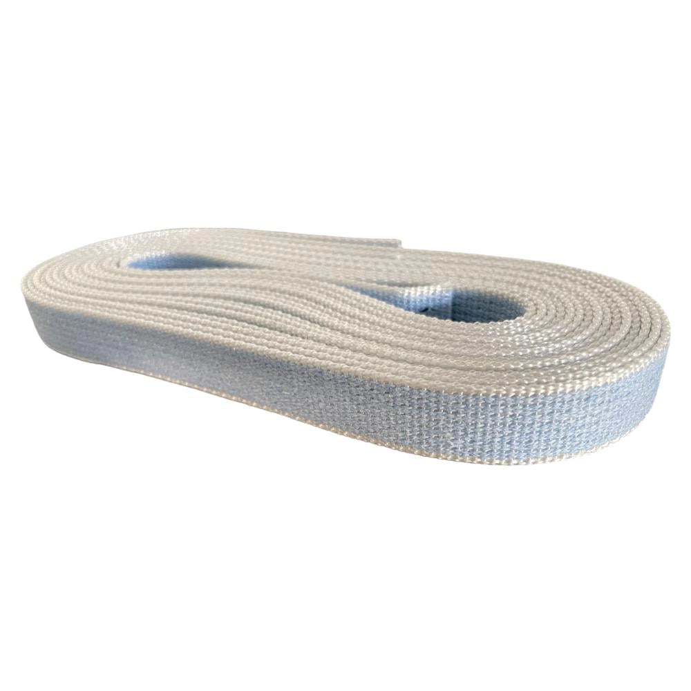 Cintino in cotone 22 mm per Tapparella Colore Celeste da 7,5 metri per portafinestra