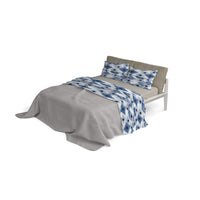 Set Lenzuola Singolo Sopra Sotto e Federe in Microfibra Calypso