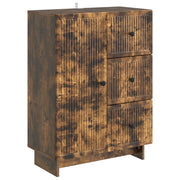Credenza Rovere Fumo 66 x 34,5 x 90 cm Legno ingegnerizzato