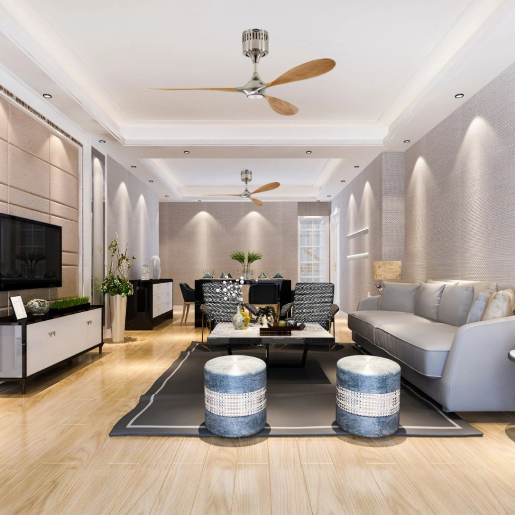 HELICO PADDEL 132, Ventilatore con Luce con Telecomando, CasaFan