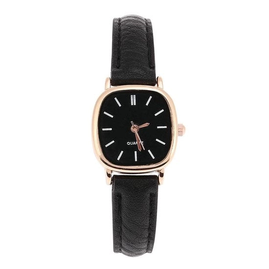 Orologio Donna - Analogo Quadrante - Cinturino PU - Fermoferro Regolabile - Comodo - Progettato per la Durata - Orefice da Polso
