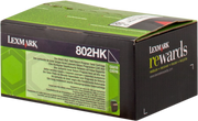 ORIGINAL Lexmark toner nero 802HK 80C2HK0 ~4000 Seiten cartuccia di stampa riutilizzabile