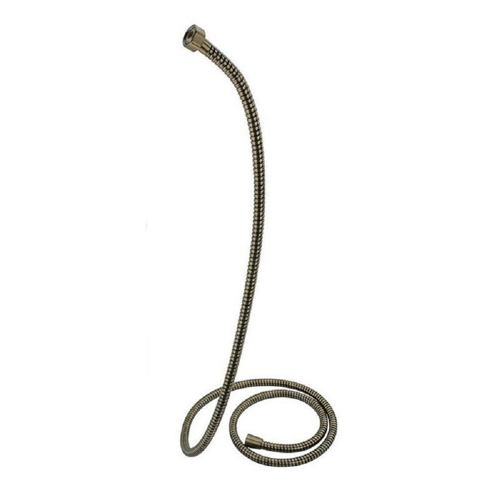 Trade Shop - Flessibile Soffione Doccia Laccio Bronzo Tubo Per Doccetta Vasca Da 200/150 Cm -    -200 Cm   -